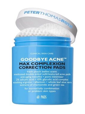 Peter Thomas Roth Goodbye Acne Max Complexion Correction Pads